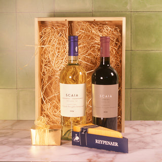 Wijngeschenk Italië Rood-Wit