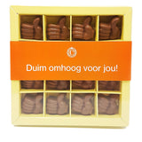 Chocoladeduimpjes.  Duim omhoog voor jou! - Wijnbox.nl
